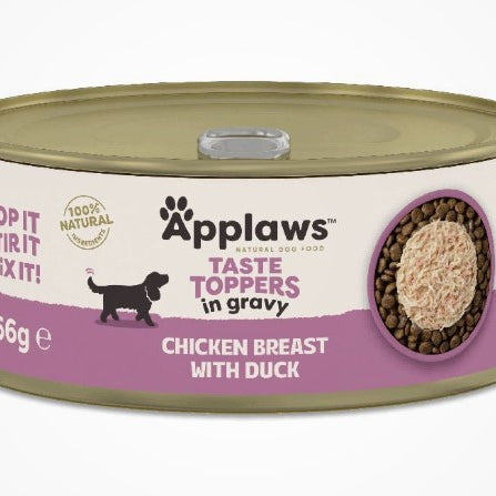 Applaws - Taste Toppers em molho | Peito de Frango com Pato