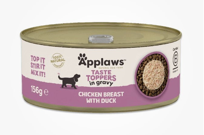 Applaws - Taste Toppers em molho | Peito de Frango com Pato
