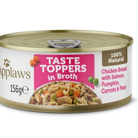 Applaws - Taste Toppers em caldo | Frango, Salmão e Vegetais