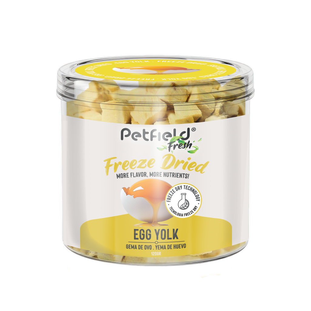 Petfield Fresh Freeze Dried, Snack para cães e gatos liofilizados