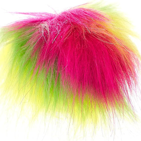 Brinquedo para Gato Furry Ball Fluffy Ball com Catnip - Rosa