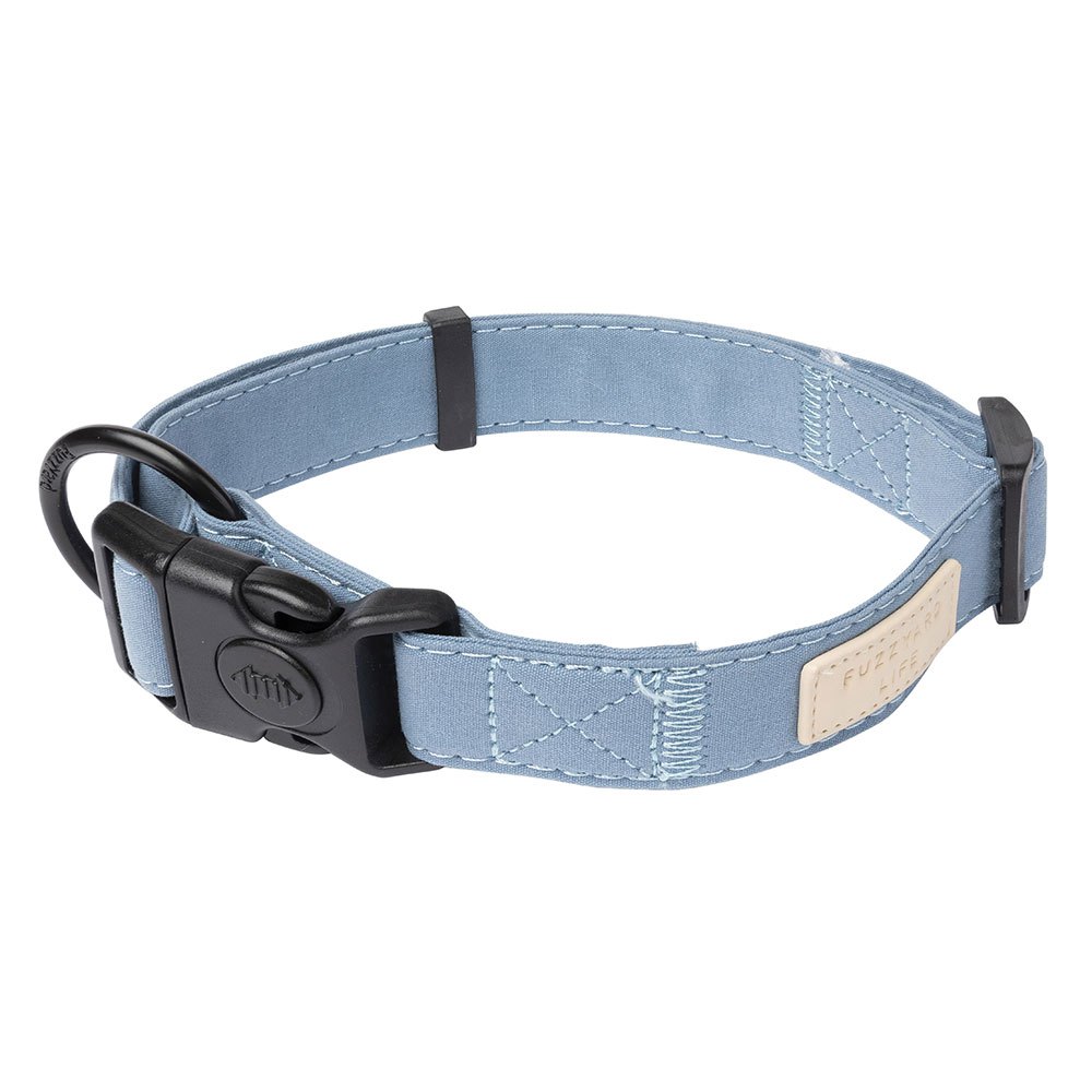 FuzzYard LIFE Cotton Collar - French Blue