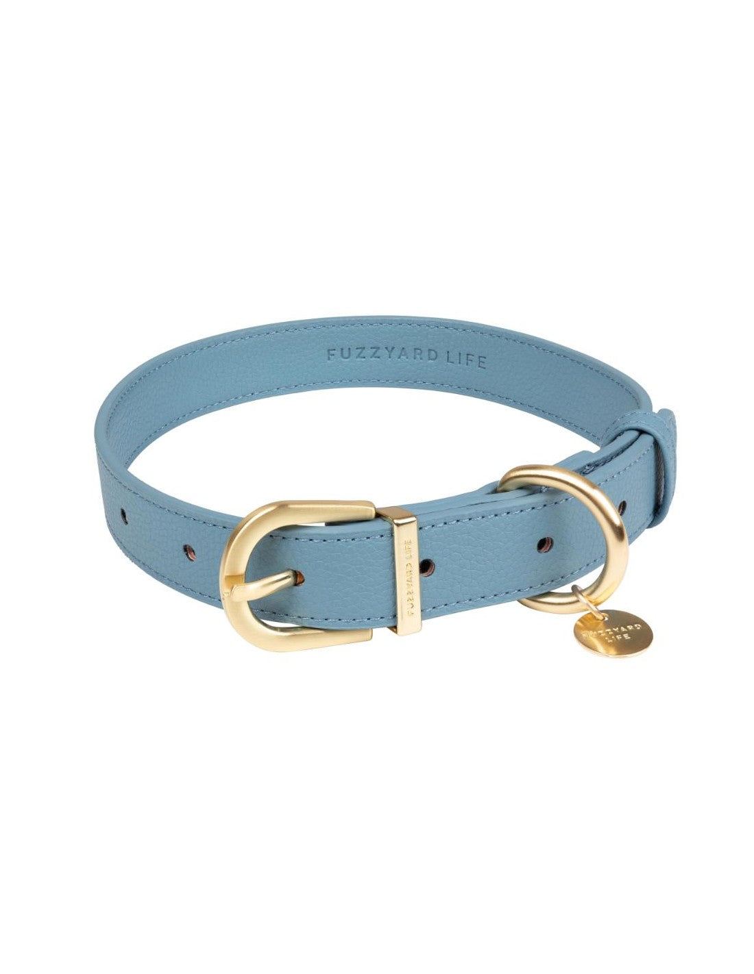 FuzzYard LIFE Cotton Collar - French Blue