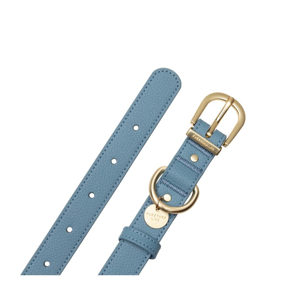 FuzzYard LIFE Cotton Collar - French Blue
