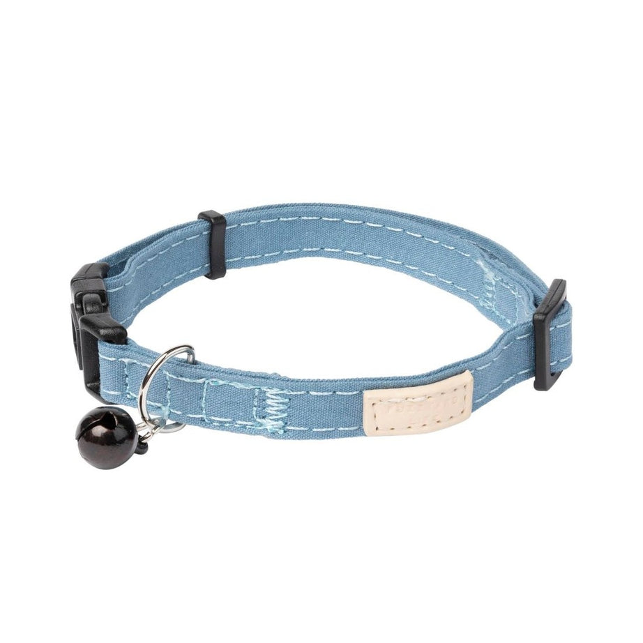 Collar de algodón FuzzYard LIFE - Azul francés