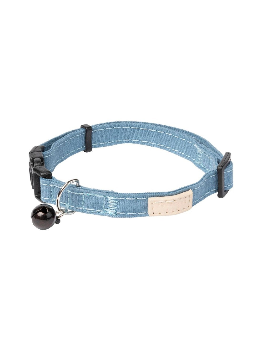 Collar de algodón FuzzYard LIFE - Azul francés