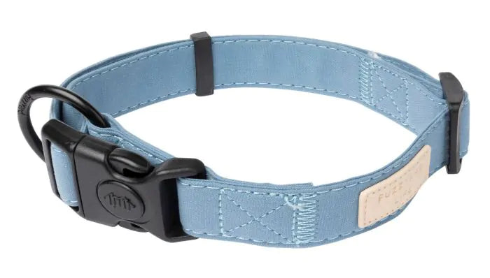 FuzzYard LIFE Cotton Collar - French Blue