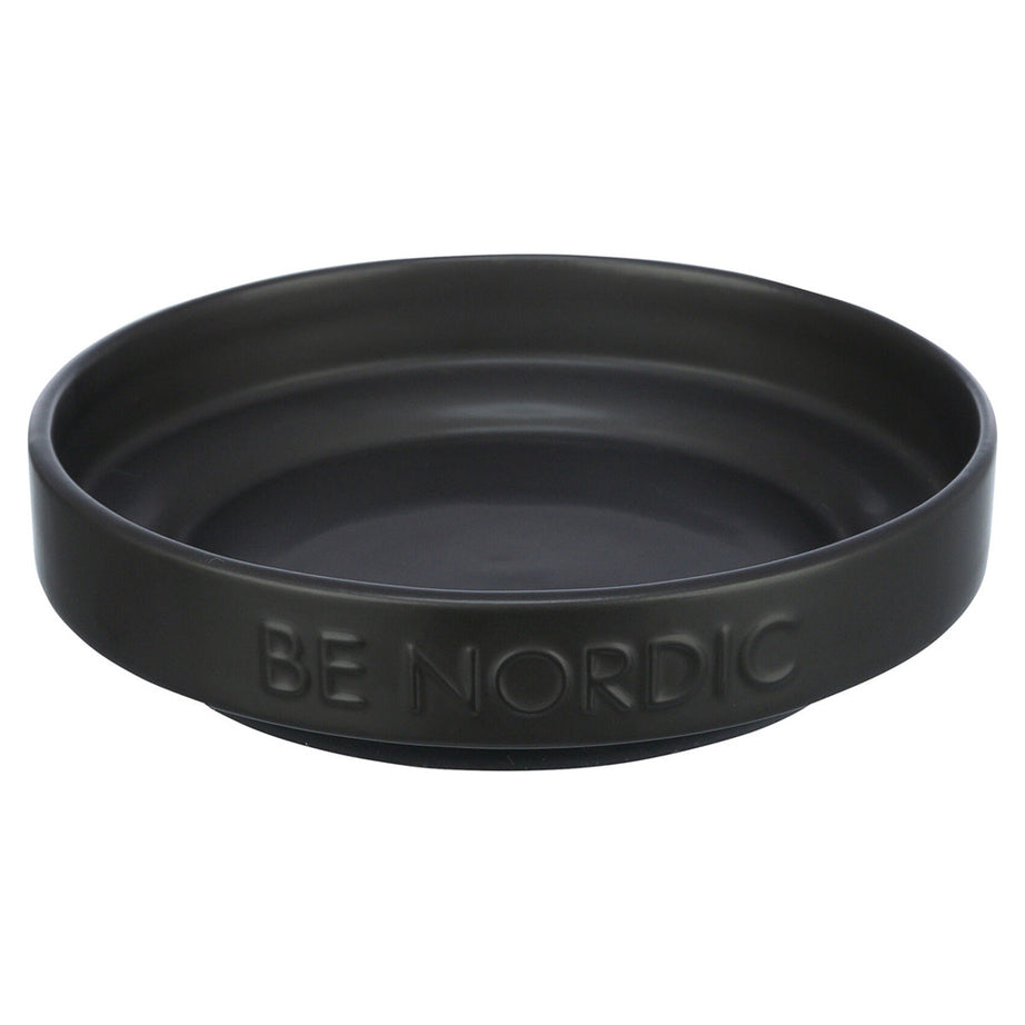 GAMELA PARA GATOS EM CERÂMICA "BE NORDIC" PRETO 0,3LT/16CM