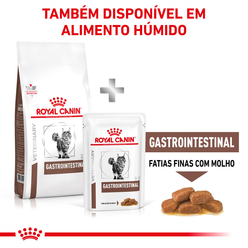 Royal Canin® Veterinary Gastrointestinal – Ração para Gatos com Sensibilidade Digestiva