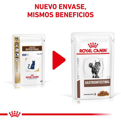 Royal Canin® Veterinary Gastrointestinal – Alimento Húmido para Gatos Adultos com Sensibilidades Gastrointestinais