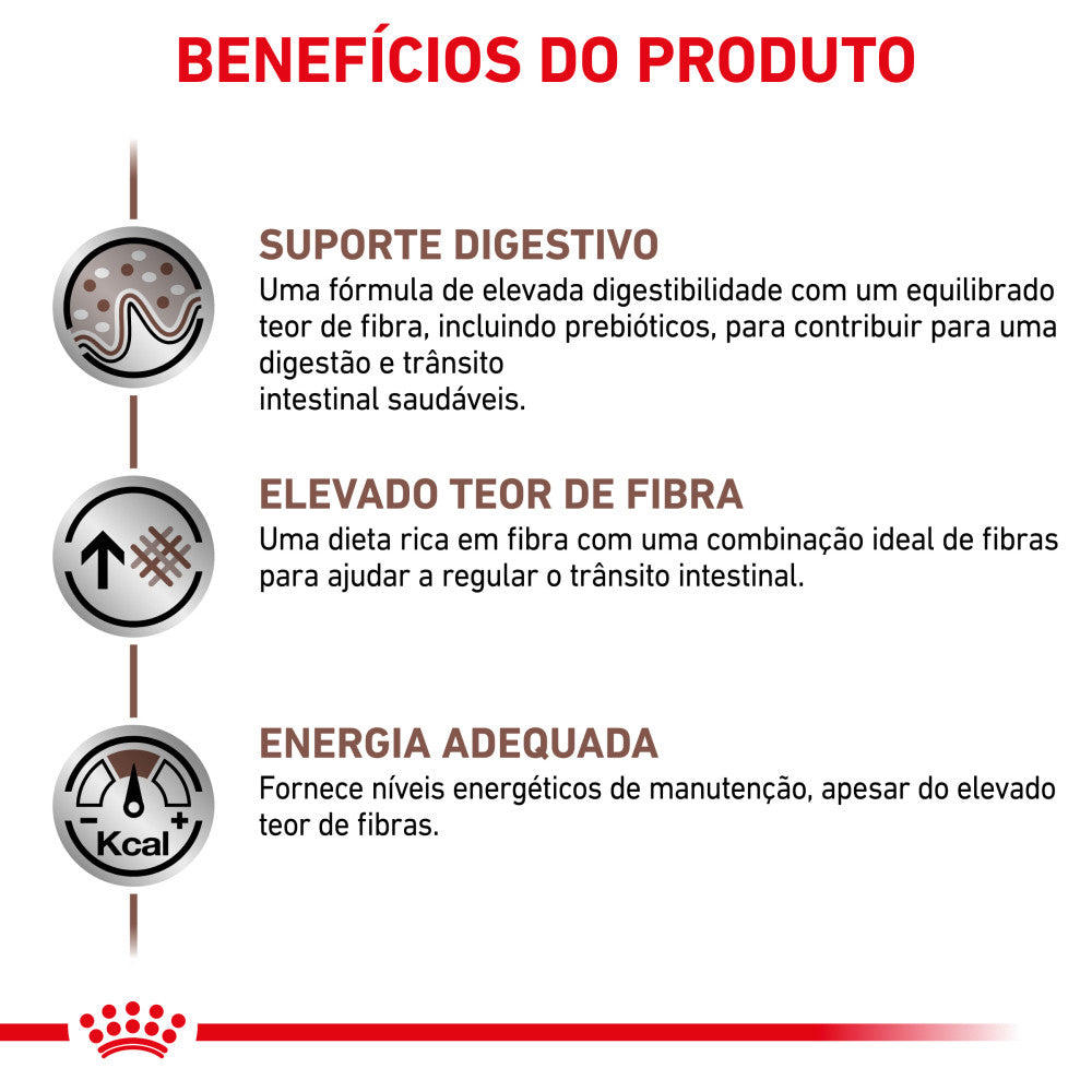 Royal Canin® Veterinary Gastrointestinal High Fibre – Alimento Húmido Rico em Fibras para Cães Adultos com Sensibilidades Gastrointestinais