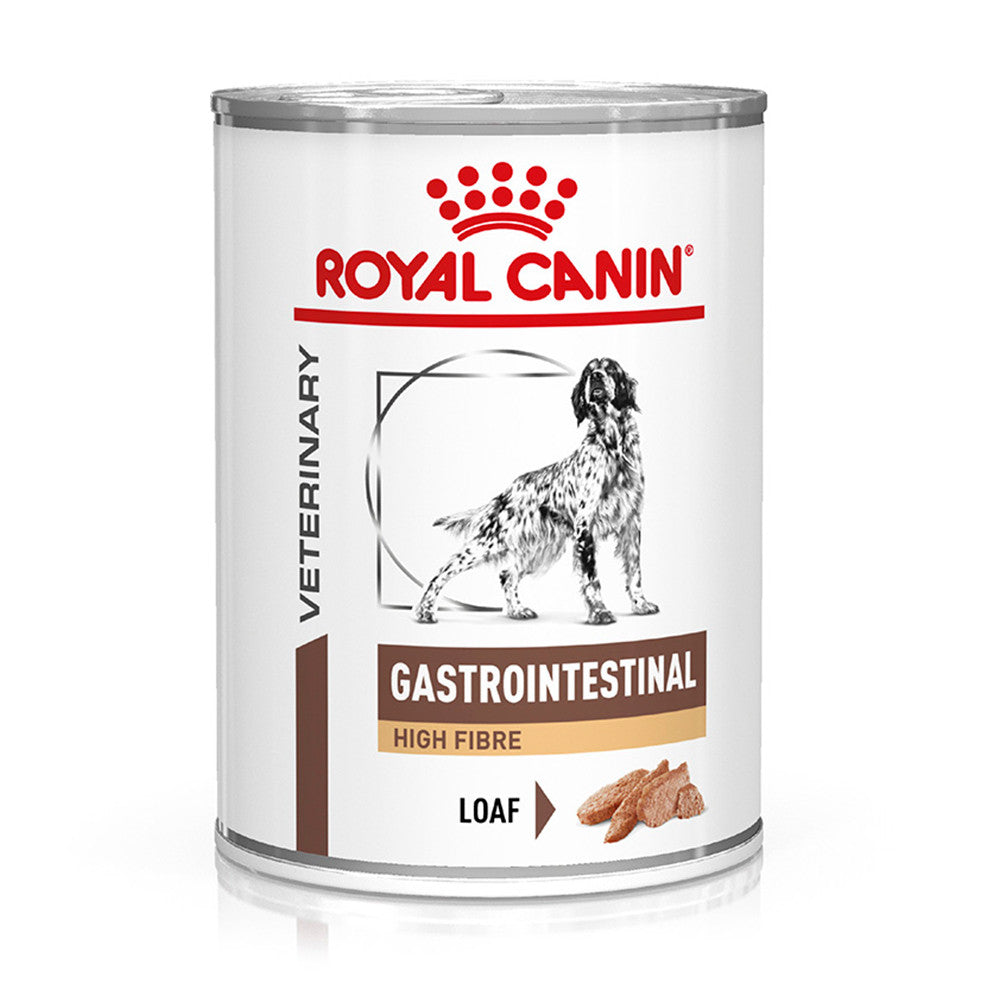 Royal Canin® Veterinary Gastrointestinal High Fibre – Alimento Húmido Rico em Fibras para Cães Adultos com Sensibilidades Gastrointestinais