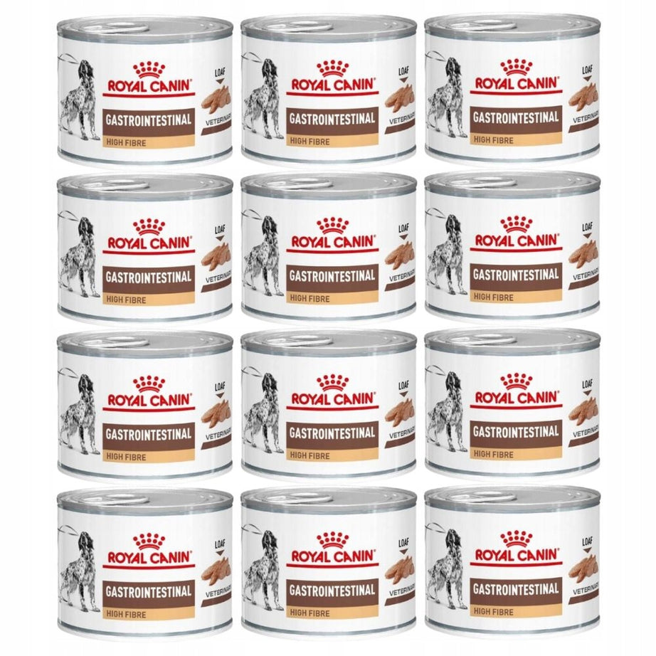 Royal Canin® Veterinary Gastrointestinal High Fibre – Alimento Húmido Rico em Fibras para Cães Adultos com Sensibilidades Gastrointestinais
