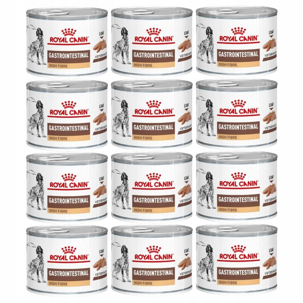 Royal Canin® Veterinary Gastrointestinal High Fibre – Alimento Húmido Rico em Fibras para Cães Adultos com Sensibilidades Gastrointestinais