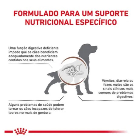 Royal Canin® Veterinary Gastrointestinal Low Fat – Ração para Cão Adulto