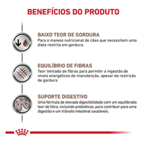 Royal Canin® Veterinary Gastrointestinal Low Fat – Ração para Cão Adulto