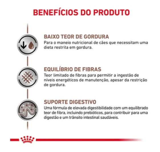 Royal Canin® Veterinary Gastrointestinal Low Fat – Ração para Cão Adulto