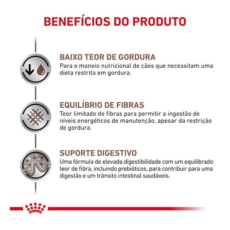 Royal Canin® Veterinary Gastrointestinal Low Fat Small Dog – Ração para Cães Adultos de Raças Pequenas com Baixo Teor de Gordura