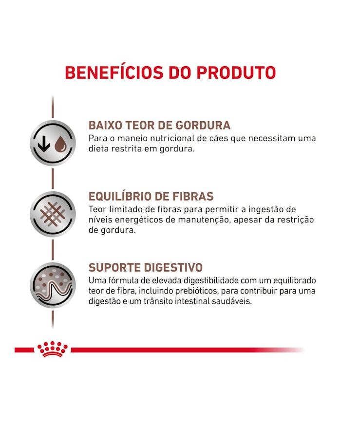 Royal Canin® Veterinary Gastrointestinal Low Fat Small Dog – Ração para Cães Adultos de Raças Pequenas com Baixo Teor de Gordura