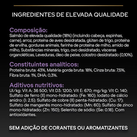 Pro Plan Cat OptiStart Sterilised Kitten Salmon - Ração seca para gatinhos esterilizados - Salmão