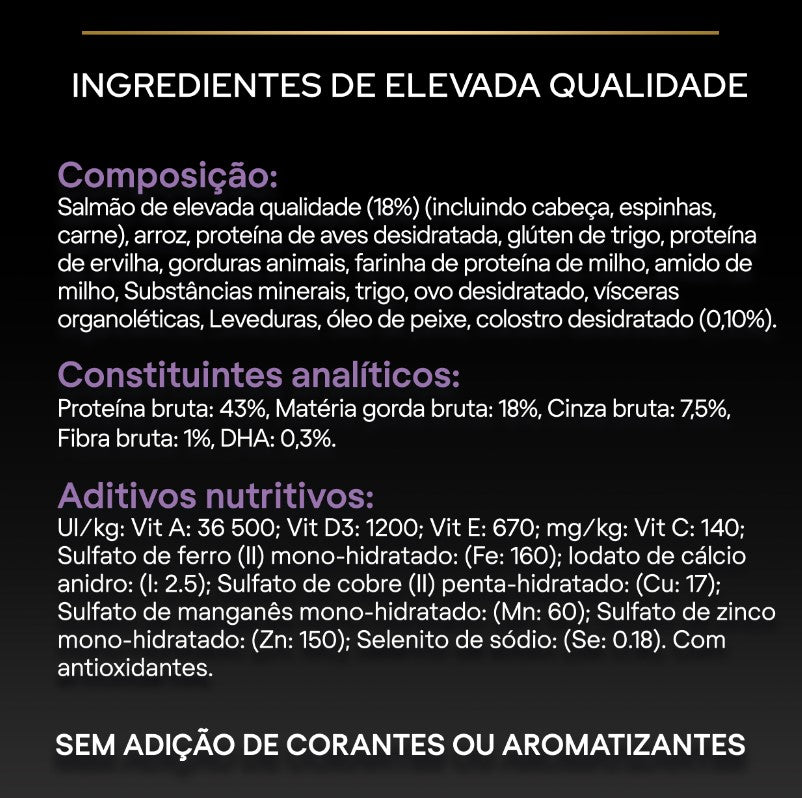 Pro Plan Cat OptiStart Sterilised Kitten Salmon - Ração seca para gatinhos esterilizados - Salmão