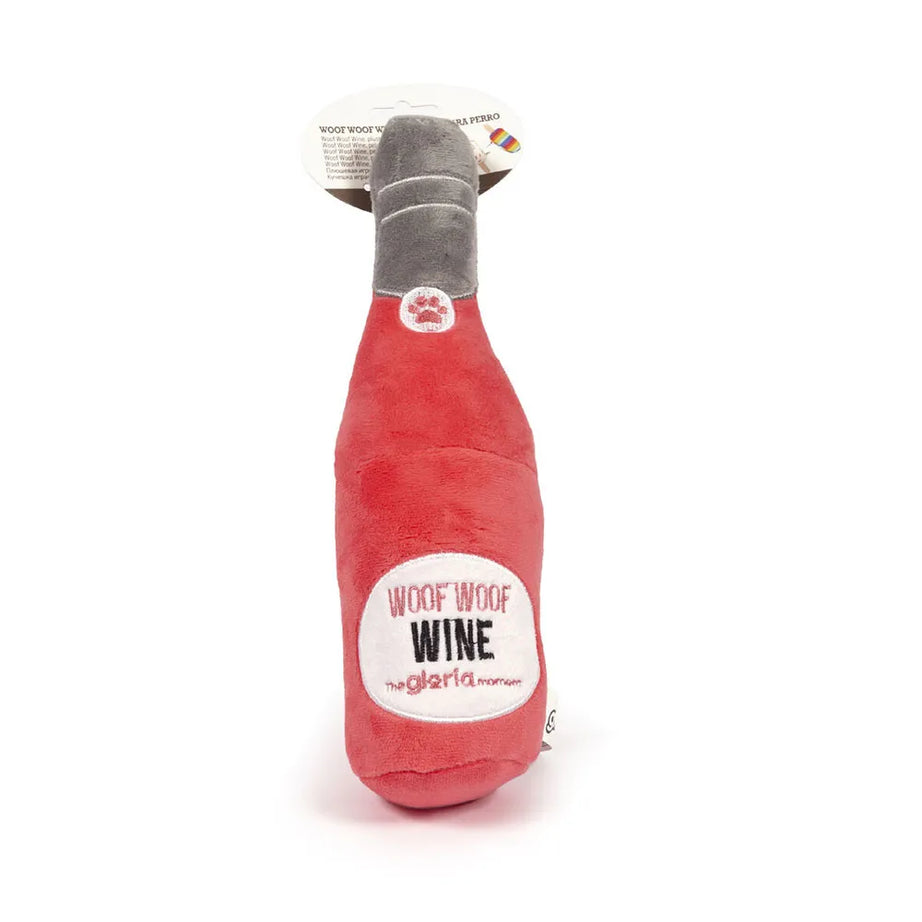 Peluche para Cão Gloria Woof Woof Wine Vermelho – 50 cm