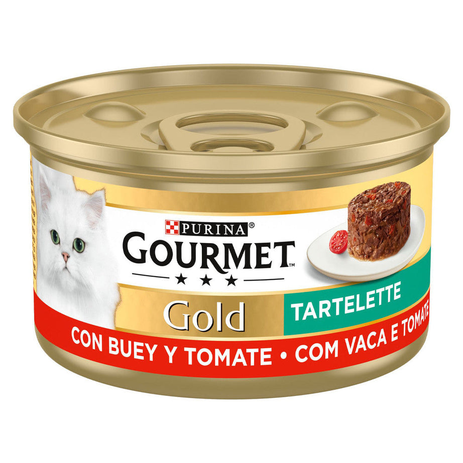 Gourmet Gold Tartelette for cats - Beef and tomato