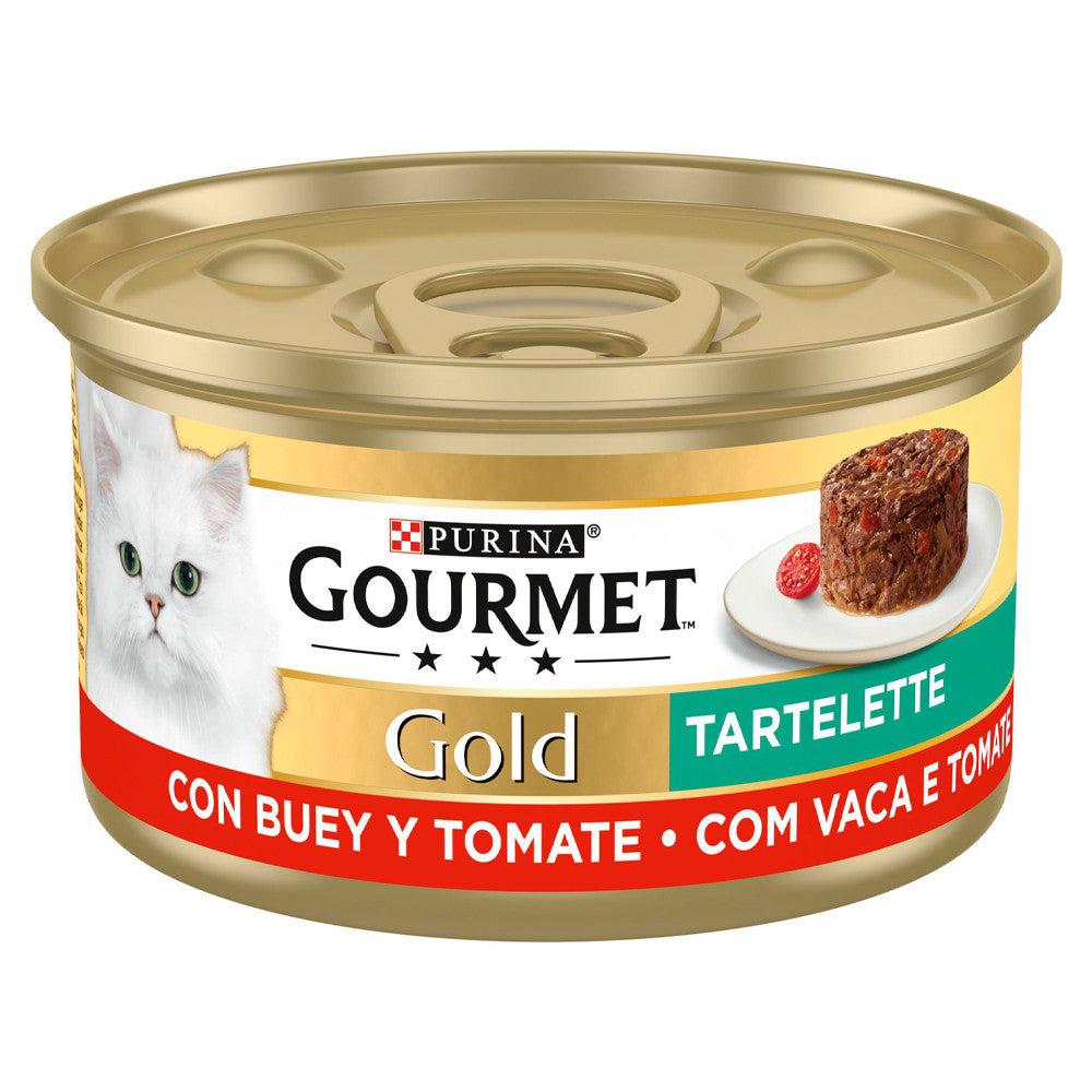 Gourmet Gold Tartelette for cats - Beef and tomato