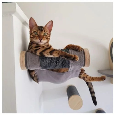 AFP Plataforma Skywalk Scratcher Hammock com Arranhador
