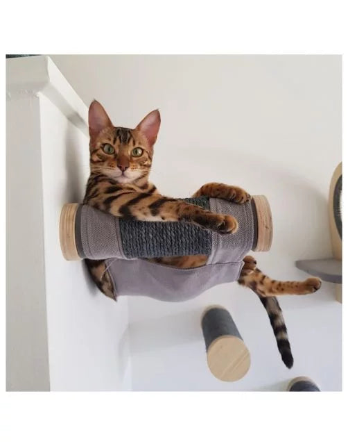 AFP Plataforma Skywalk Scratcher Hammock com Arranhador