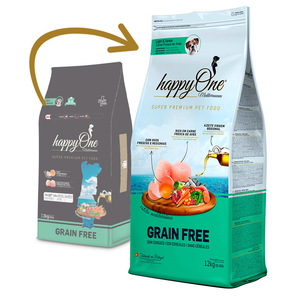 happyOne Mediterraneum Light & Senior - Aves