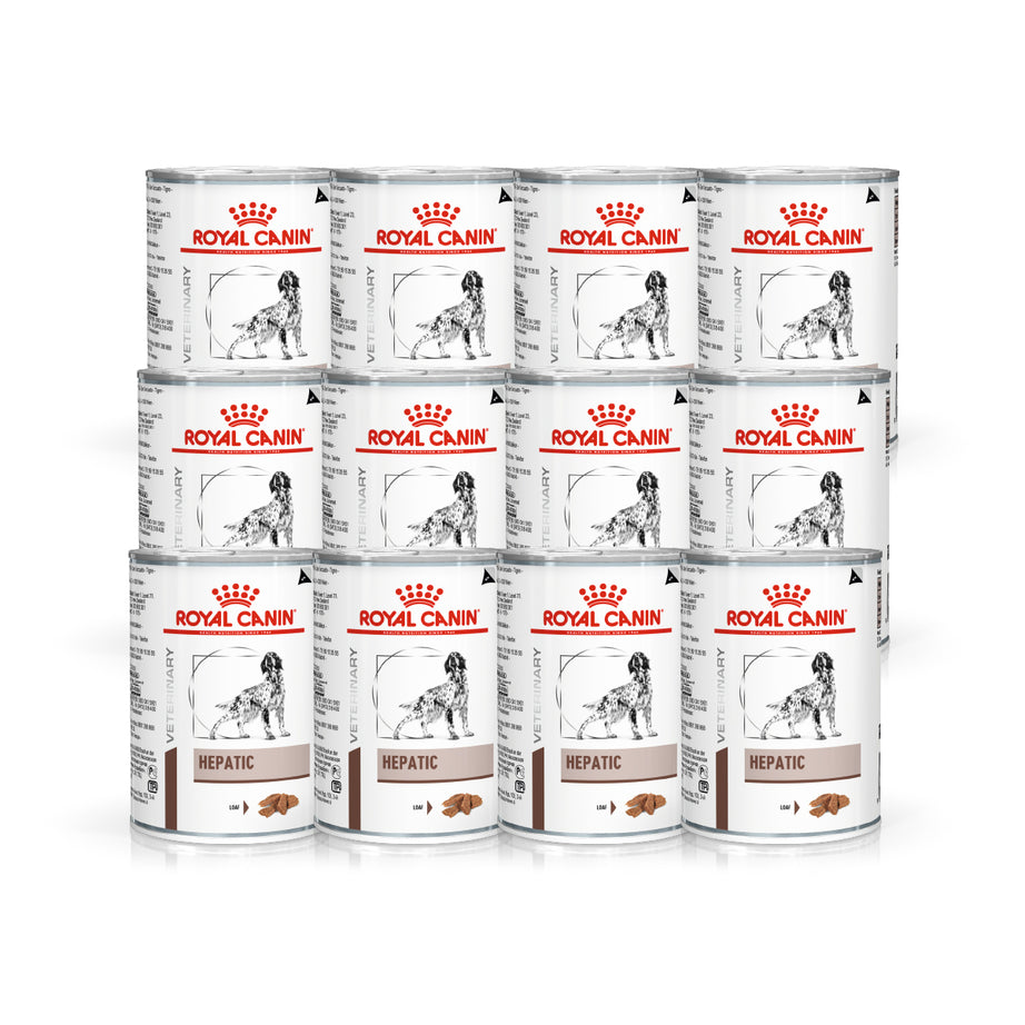 Royal Canin® Veterinary Hepatic Cão Adulto – Alimento Húmido para Suporte Hepático