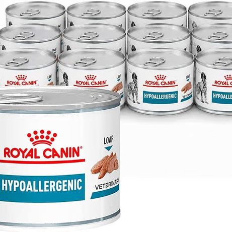 Royal Canin VET Hypoallergenic - Pâté food for adult dogs with food allergies