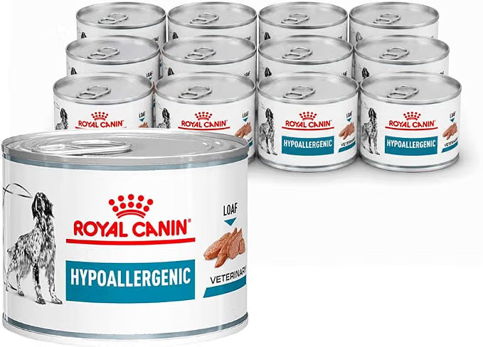 Royal Canin VET Hypoallergenic - Pâté food for adult dogs with food allergies