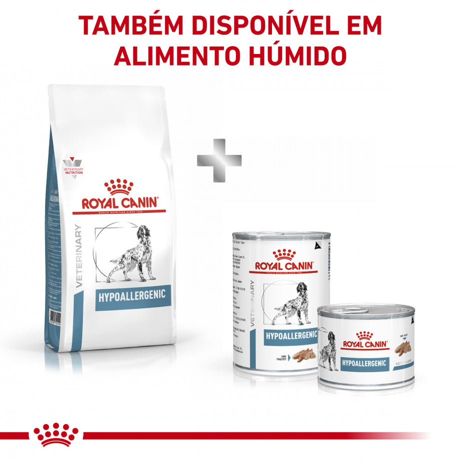 Royal Canin® Veterinary Hypoallergenic – Ração Hipoalergénica para Cães Adultos