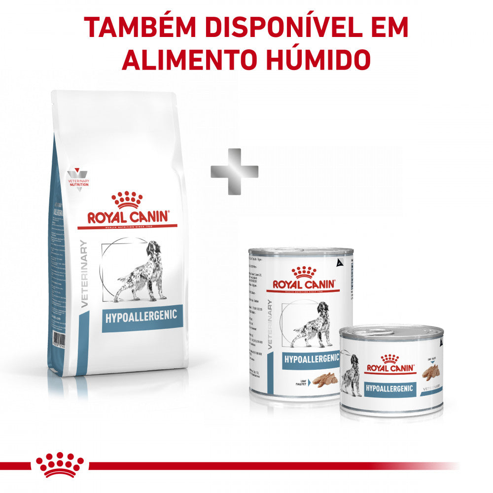 Royal Canin® Veterinary Hypoallergenic – Ração Hipoalergénica para Cães Adultos