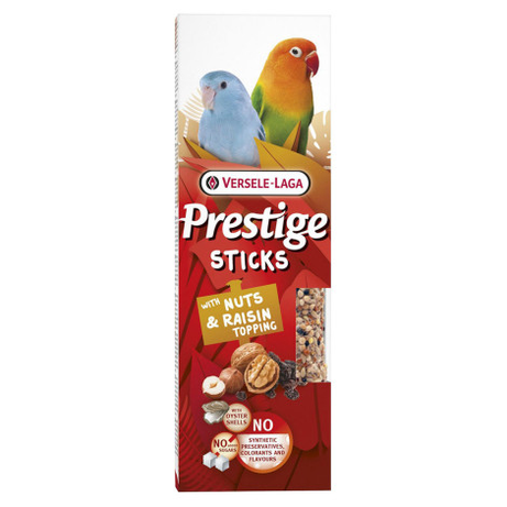 Sticks para periquitos com nozes e passas - Versele-Laga 2x30g
