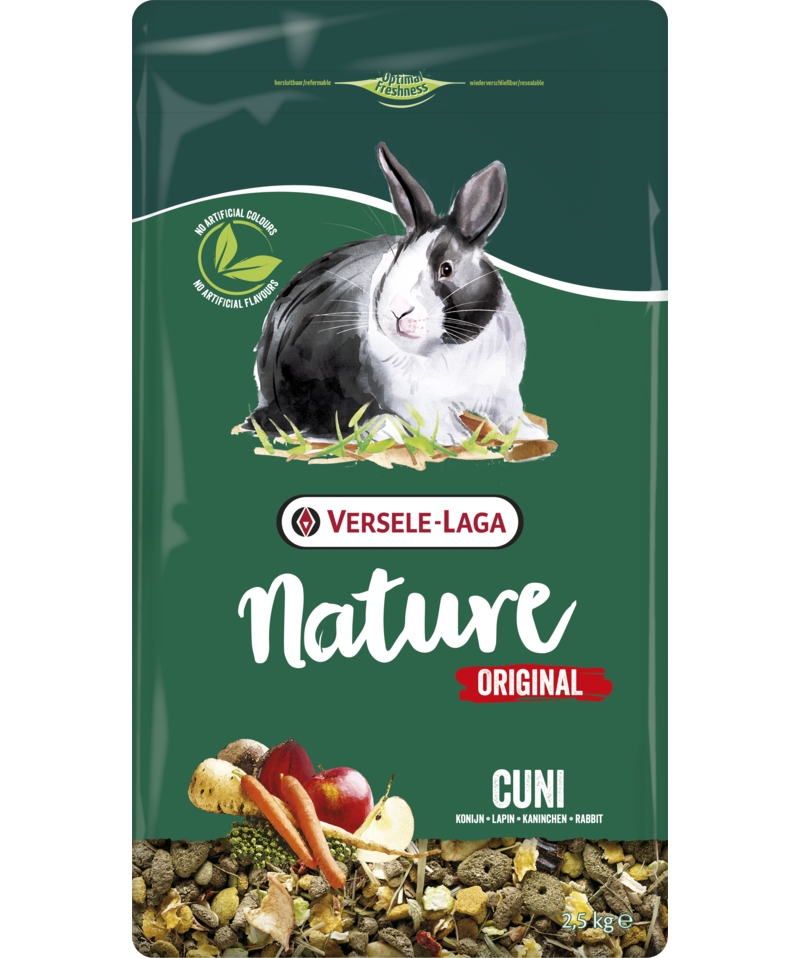 Alimento para coelhos - Versele-Laga Nature Original Cuni