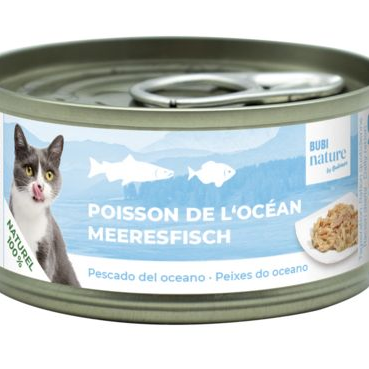 Bubi Nature Peixe do Oceano 70g
