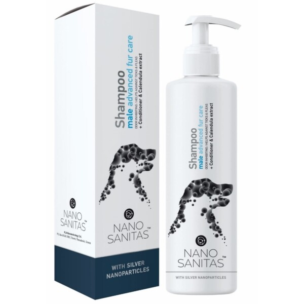 Nano Sanitas Advanced Fur Care Shampoo for Long-Haired Males 250 ml