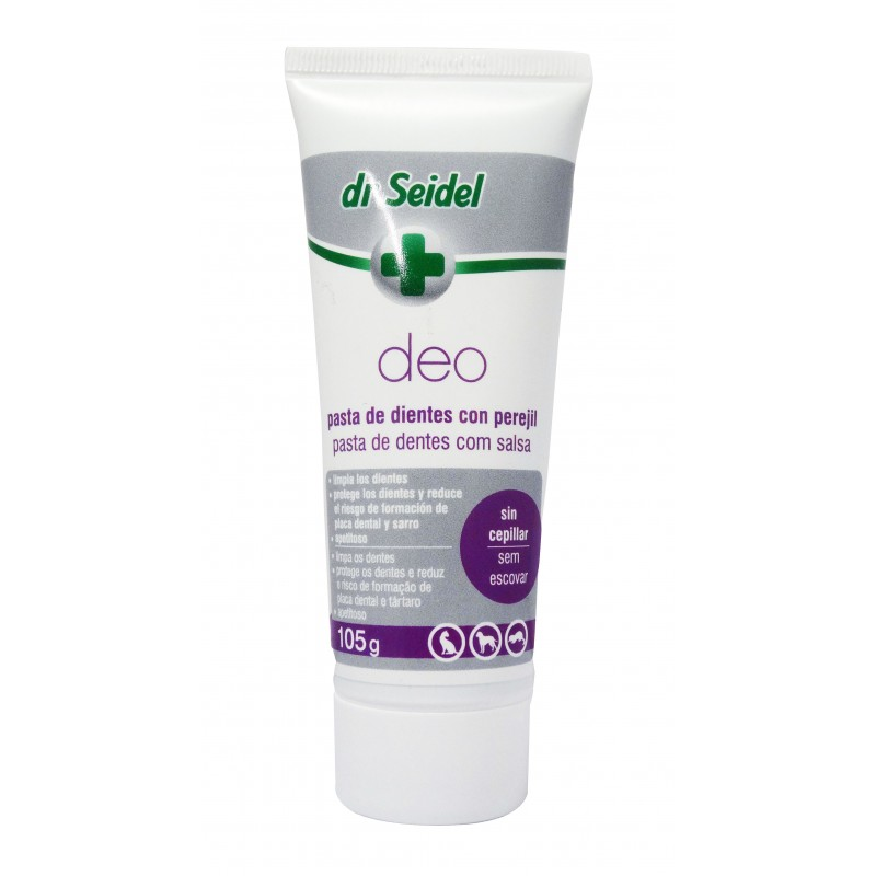 DR. SEIDEL Deo -Pasta de Dentes c/Salsa- Cães/Gatos/Furões | 105g