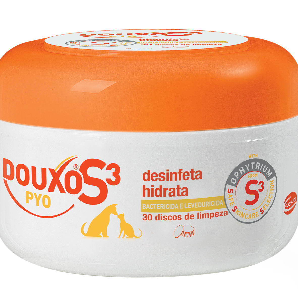 Douxo Pyo Antiseptic Cotton Pads for dogs and cats | 30un