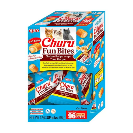 CHURU CAT FUN BITES FRANGO E ATUM | 96g