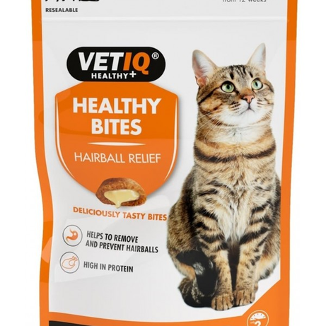 HEALTHYBITES HAIRBALL REMEDY CAT TREATS | 65G