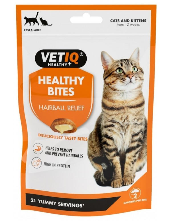 HEALTHYBITES HAIRBALL REMEDY CAT TREATS | 65G