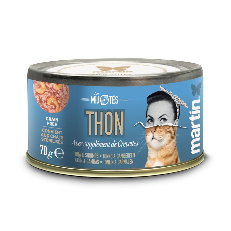 MARTIN MIJOTÉ ATUM E CAMARÃO GATO 70g