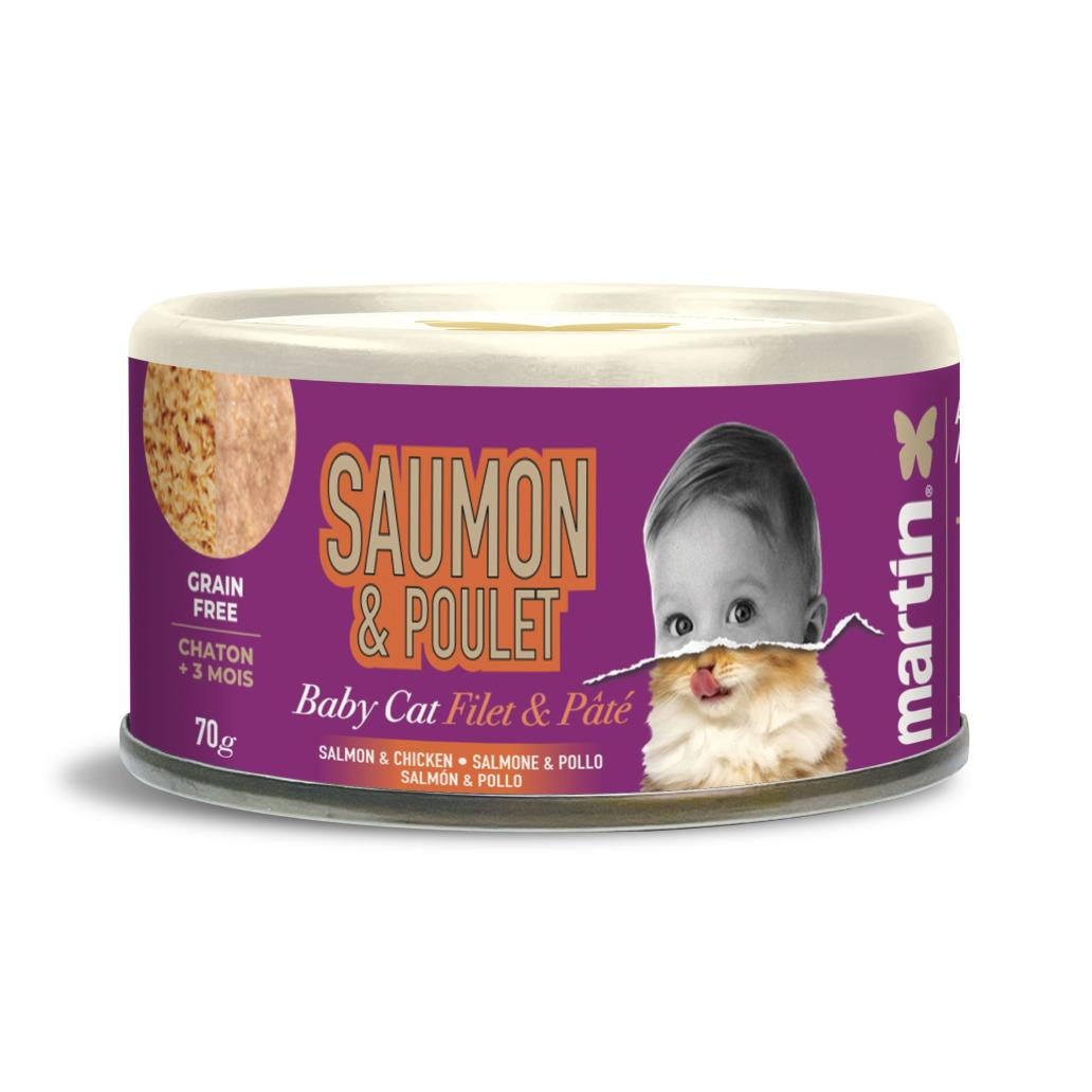 MARTIN BABY FILETE & PATÊ GATO 70 G