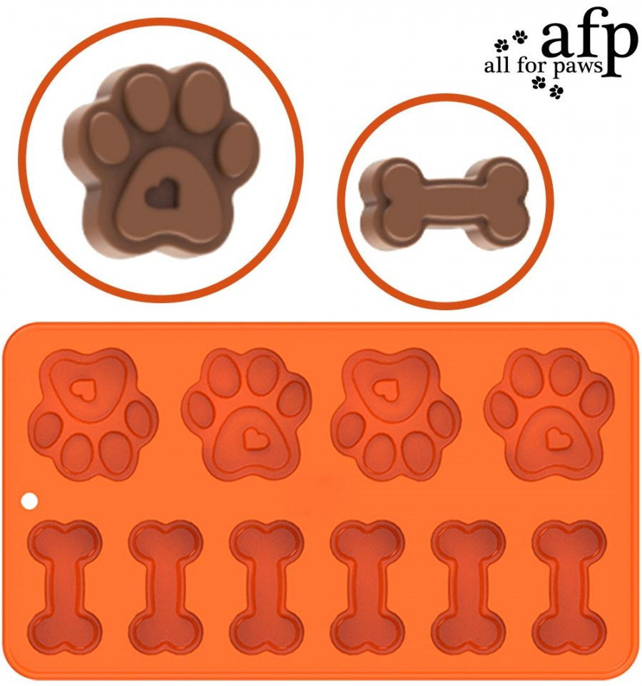 AFP The Chef Doggie Silicone Snack Mold - Bone and Paw