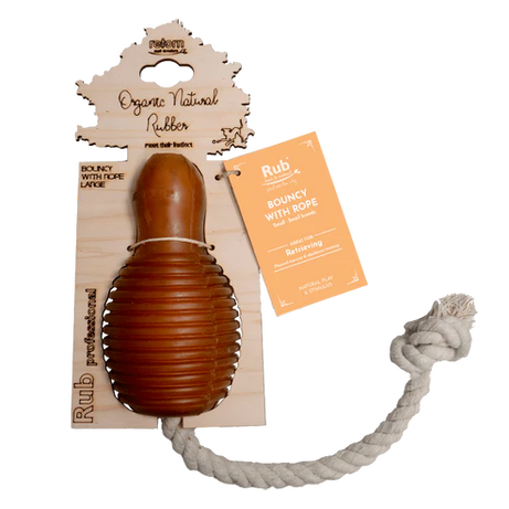 Brinquedo para cães - Rub Bouncy with Rope