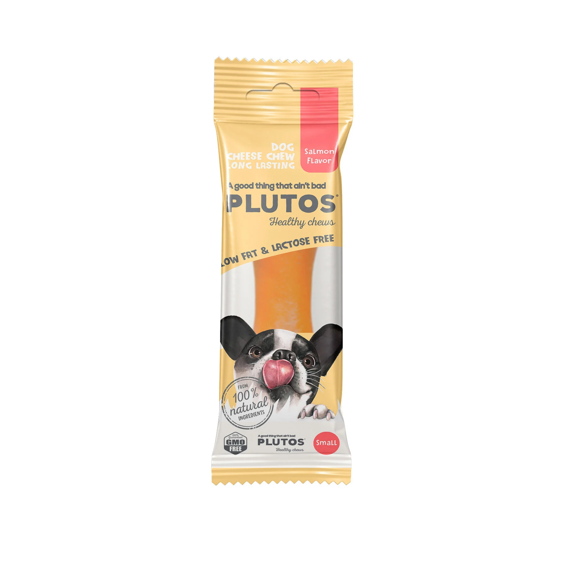 Plutos Cheese Chew – Sabor Salmão | Petisco Natural para Cão